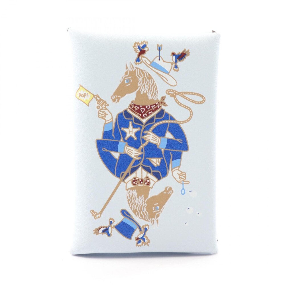 Hermes Calvi Cowboy Coin Purse Wallet #273265H68B